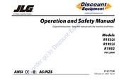 JLG R1932i Operation And Safety Manual