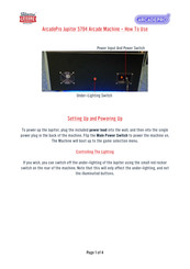 Home Leisure Direct ArcadePro Jupiter 5794 How To Use