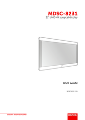 Barco MDSC-8231 User Manual