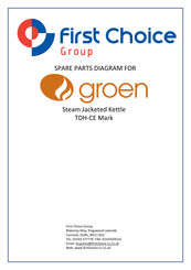 Groen TDH-CE Mark Operator's And Service Manual