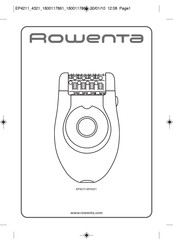 Rowenta Lovely EP4321 Manual