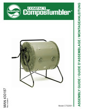 Mantis COMPACT ComposTumbler CT02001 Assembly Manual