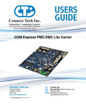 CTI COM Express PMC/XMC Lite Carrier User Manual