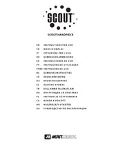 Merit Medical Scout Handpiece Instructions For Use Manual