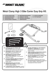 JAC Mont Blanc H3 Fitting Instructions Manual