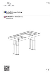 Granberg Centerlift 960 Installation Instructions Manual