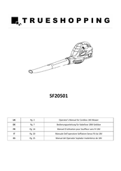 Trueshopping SF20501 Operator's Manual