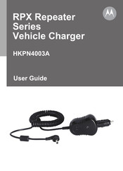Motorola RPX Repeater Series User Manual