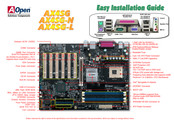 AOpen AX4SG-L Easy Installation Manual
