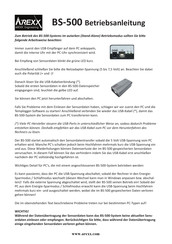 Arexx BS-500 Manual