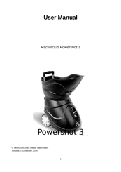 Racketclub Powershot 3 User Manual