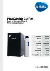 Brita PROGUARD Coffee Manual