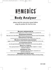 HoMedics 9116 Instruction Manual
