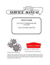 SAMUEL JACKSON 81667 Service Manual
