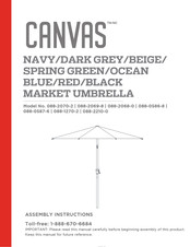 Canvas 088-1270-2 Assembly Instructions Manual