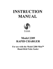 Vante SEBRA 2389 Instruction Manual