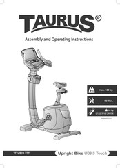 Taurus UB9.9 Touch Assembly And Operating Instructions Manual