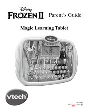 VTech Frozen II Magic Learning Tablet Parents' Manual