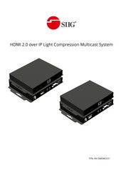 SIIG AV-GM04K3-S1 User Manual