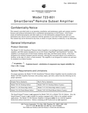 Hubbel Gai-Tronics SmartSeries 723-801 Manual