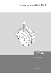 INTORQ Q BFK468-25 Operating Instructions Manual