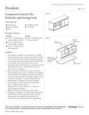 Kimball Office President Assembly Instructions