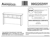 Dorel Ameriwood 9902202WY Manual