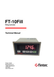 Flintec FT-10Fill Series Technical Manual