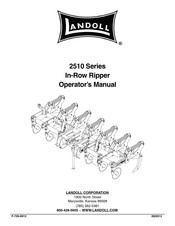 Landoll 2510-7-30 Operator's Manual