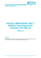Dialog Semiconductor SMARTBOND TINY DA14531 Hardware User Manual