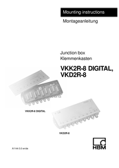HBM VKK2R-8 DIGITAL Mounting Instructions