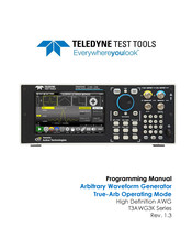 Teledyne Everywhereyoulook T3AWG3K-C Series Programming Manual