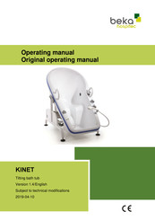 Beka Hospitec 910150800 Operating Manual