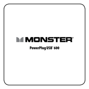 Monster PowerPlug USB 600 User Manual
