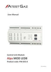 Atest Gaz Alpa MOD LED8 User Manual