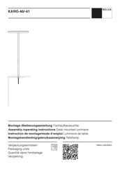 Belux KARO-41 Assembly & Operating Instructions