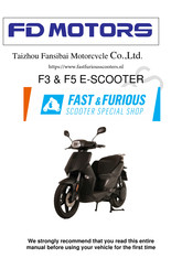 FD Motors F3 Manual