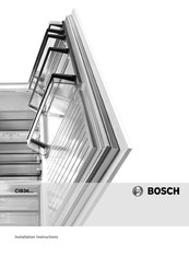Bosch CIB36 Series Installation Instructions Manual