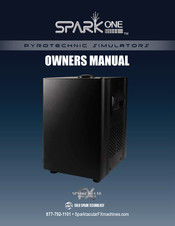 Sparktacular FX Machines SparkOne Owner's Manual