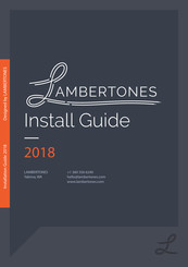 LAMBERTONES LAMBERTONES Install Manual