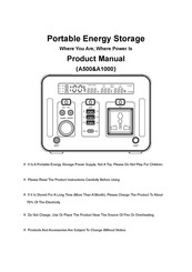 Ponilion A1000 Product Manual