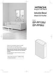 Hitachi EP-PF90J Instruction Manual