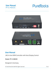 PureTools PT-C-HDCEC User Manual