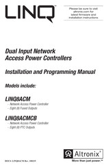 Altronix LINQ8ACM Installation And Programming Manual