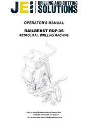JEI DRILLING & CUTTING SOLUTIONS RAILBEAST RDP-36 Operator's Manual