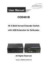 Altimium COD401B User Manual