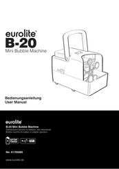EuroLite B-20 User Manual