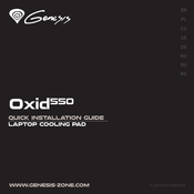 Genesis Oxid550 Quick Installation Manual