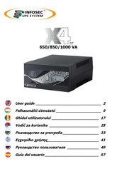 INFOSEC UPS SYSTEM X4 RT 850 VA User Manual