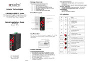 ANTAIRA LMP-0601G-SFP-V2 Series Quick Installation Manual